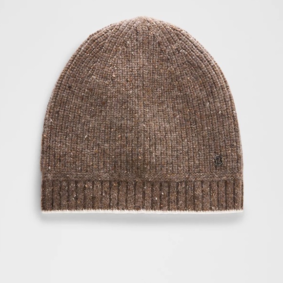 Lululemon Cashmere Beanie ONE SIZE / NEW Color Tawny Angel Wing
